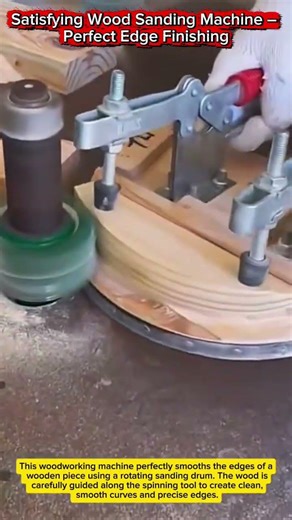 Satisfying Wood Sanding Machine – Perfect Edge Finishing