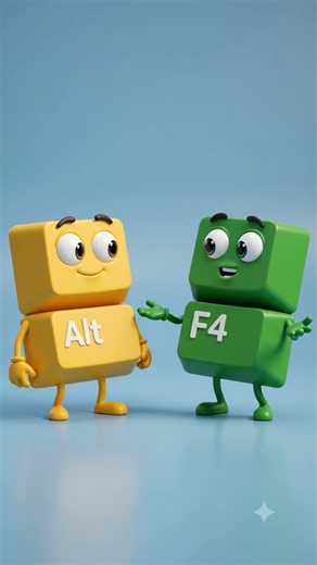 How to Shut Down a Computer with ALT + F4 | Easy Keyboard Shortcut #computerbasics