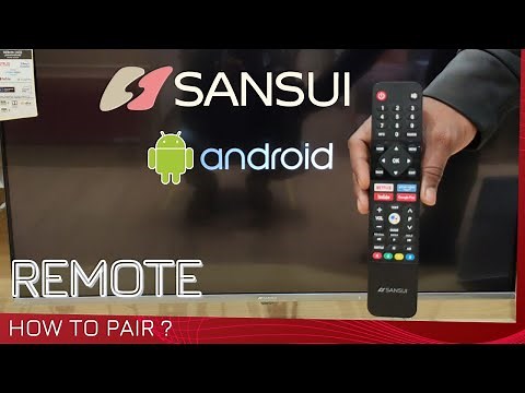 How to Pair Sansui Android TV Remote control | Sansui TV
