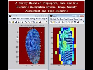 Fingerprint, Face and Iris Biometric Recognition System Matlab Project