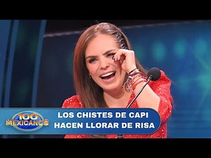 Capi Pérez hace reír a los participantes hasta llorar de risa | 100 Mexicanos