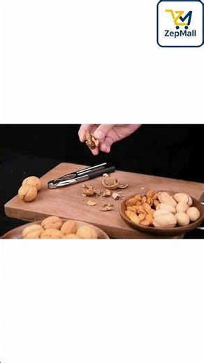 🥜 Stainless Nut Cracker Pliers gives you a firm, clean break for walnuts, almonds & more!