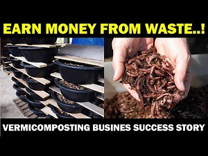 VERMICOMPOST BUSINESS PLAN AND PROFIT | Earn Money From Waste..! Women Farmers Success Story