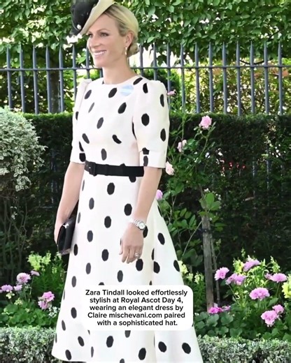 Zara Tindall looked elegantly stylish at Royal Ascot Day 4.