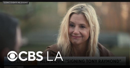 Actress Mira Sorvina talks about the new movie “Signing Tony Raymond”