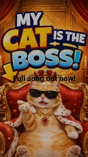 My cat is the boss | Full song out now | Cat Anthem | Midnight Glow