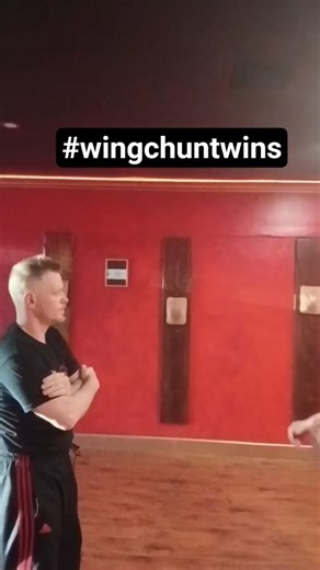 Wing Chun Demonstration | Real Close Range Self Defense Application #wingchuntwins #wingchun