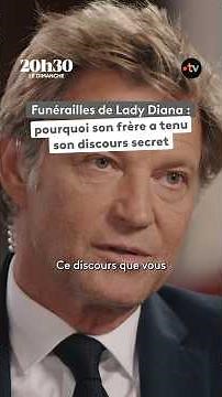 Lady Diana : le discours tenu secret de son frère Charles Spencer lors de ses funérailles #20h30