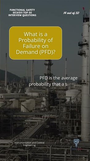 What is a Probability of Failure on Demand (PFD)?