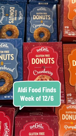 Aldi Gluten-Free Christmas Donuts and Cookies | Food Finds 12/6