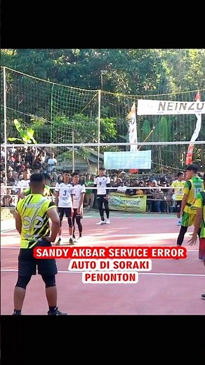 Sandy Akbar service error auto disoraki penonton #videovoli #videoshort