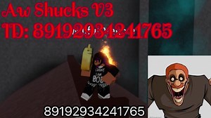 Roblox Audio ID for Aw Shucks V3