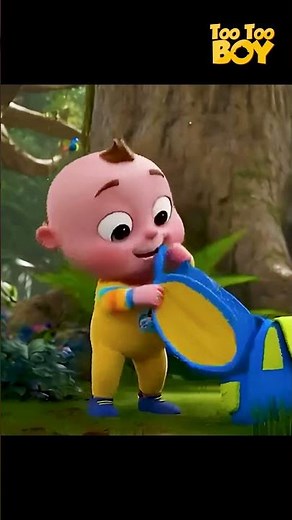 Jungle Camp Shorts | Too Too Boy Comedy Series #youtubeshorts #animation #cartoon Shorts