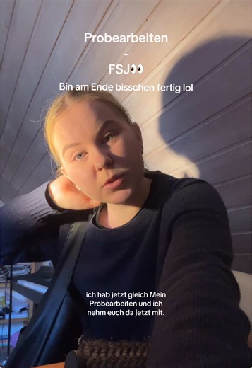 Bin richtig fertig jetztt lol sieht man auch bisschen am Ende vom Video hahah #fsj #kids #probearbeiten #bewerbung #vlog