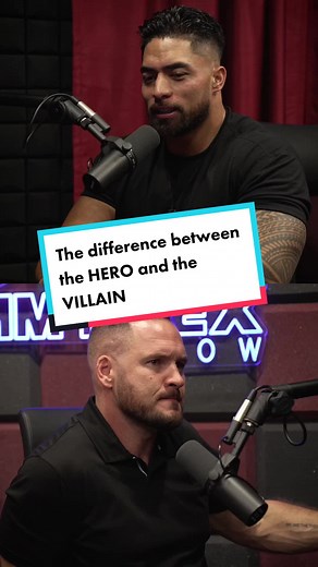 Loved this message from Manti Te’o from the podcast this week! Will you be the hero or the villain? #thejimmyrexshow #tjrs #jimmyrex #mantiteo #nfl #notredame #hero #heroes #villain #villains #differences #love #hate