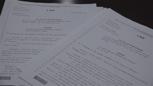 Arkansas tightens sex offender registry with new legal definitions