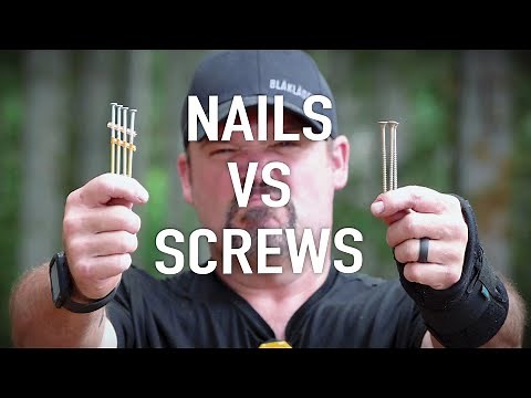 Nails Vs Screws: Which Is Better? || Dr Decks