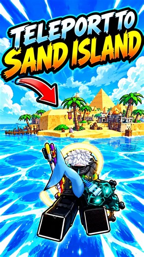ALL FRUIT TELEPORT TO SAND ISLAND IN BLOX FRUIT P.1 #roblox #bloxfurit #bloxfruits