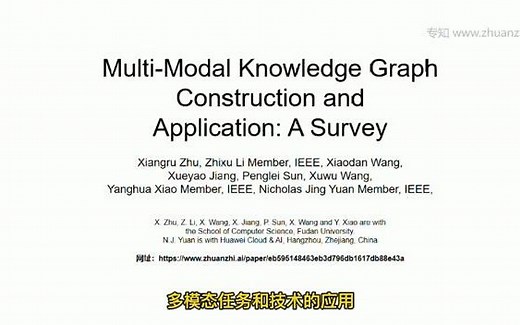 复旦发布首篇《多模态知识图谱构建与应用》综述论文，全面阐述现有MMKG技术体系与进展