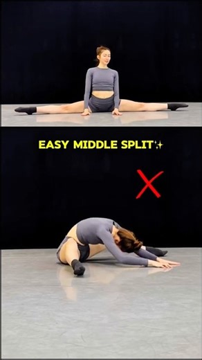 Master the Middle Split in 10 Minutes #shorts #shortsvideo #workout #split #streching
