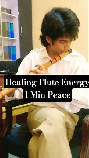 Magical Flute Meditation | Pure Peace & Harmony | 1 Minute Healing #flutemusic #shortsviral #music