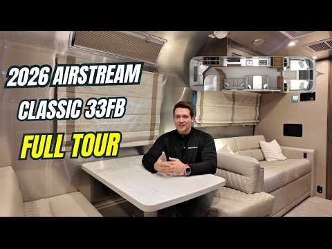 2026 Airstream Classic 33FB Walkthrough