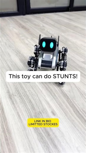 8 Wheel RC Stunt Robot Dog | Remote Control Action Toy