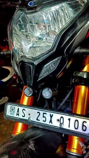 fog light install on ns200 #modificition #modified #pulsar #mkrider46