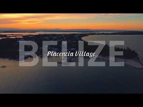 BELIZE: Golden Hour in Placencia Village 🇧🇿 | 4K Cinematic Drone Film