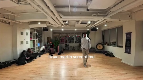 Enjoying Martin's Screen Time All Day