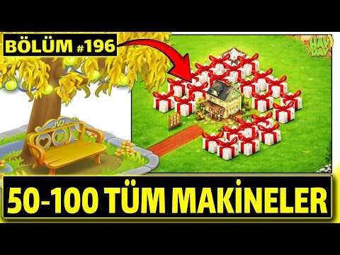 I unlocked ALL the machines from level 50 to level 100! 😱 | Hay Day