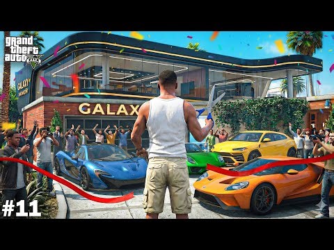 Franklin Opening His New Expensive Supercar Showroom In GTA 5!