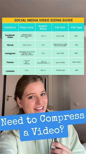 Compress and impress 💆 Shrink the size of your video in seconds! #howtocompressyourvideo #videocompressor #compressvideo #howto