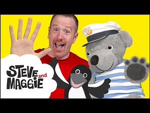 Finger Family Ice Cream, Teddy Bear and Halloween from Steve and Maggie | Wow English TV - Videos For Kids
