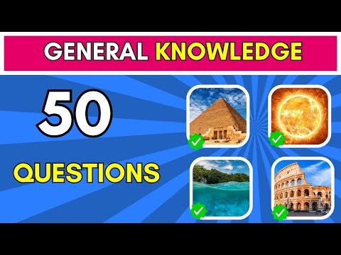 50 General Knowledge Quiz Questions | Test Your GK Skills | DP GK Quiz