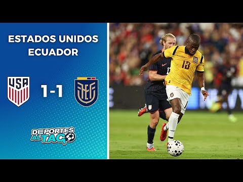 VIDEO: Ecuador y Estados Unidos empataron en amistoso en Texas