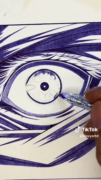 How to Draw Gojo's Eye | Anime Sketching Tutorial
