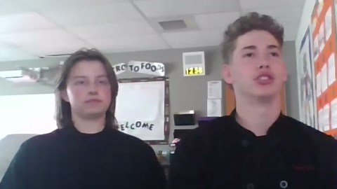 Giant gingerbread house on display at local train station