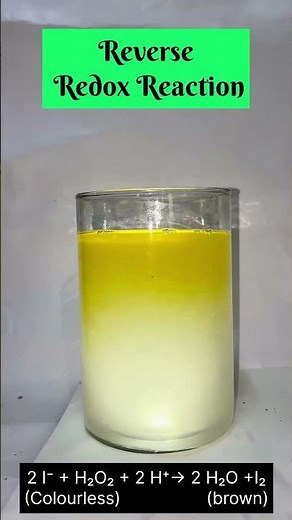 Magic - Colour Changing Water | Redox Reaction | Science Experiment