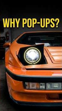 Pop-Up Headlights Were a Legal Loophole #carculture #carfacts