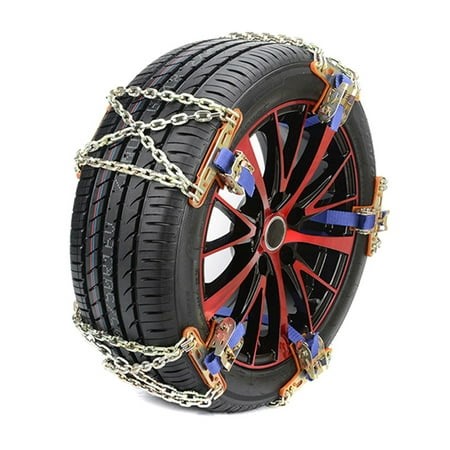 Wheel Tire Snow Anti-skid Chains for Car Truck SUV Winter Universal Ices-Breaker Outdoor New - Walmart.ca
