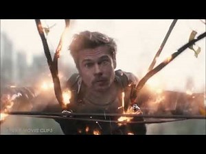 Deadpool 2 X Force Landing From Plane Scene In Hindi HD Deadpool 2 Comedy Scene