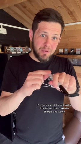 Pen and Rubber Band Illusion