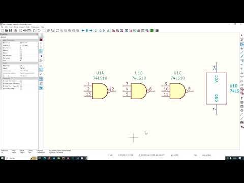 ngspice in KiCad 8: Creating a (digital) subcircuit model for a multipart device (74HC10)