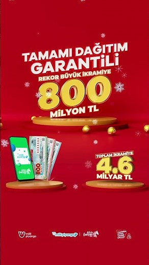 MİLLİ PİYANGO YILBAŞI BİLETLERİ ALTILIGANYAN.COM'DA!
