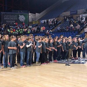52 reactions · 13 shares | Our 4th & 5th grade chorus had the privilege of singing the national anthem at the Harlem Globetrotters game tonight and they did an amazing job!  | Westminster Schools of Augusta | Facebook