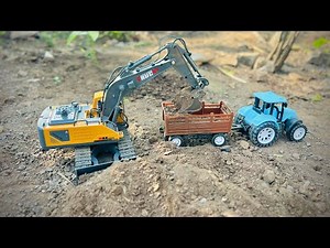 Small Trolley Me Soil Bar Di🔥 Remote Control Hitachi | Heavy Machine | The UK Unboxer