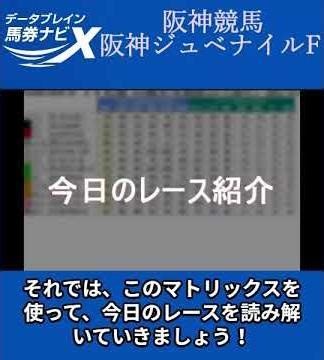 🎥【25/12/14(日) 阪神競馬 阪神ジュベナイルフィリーズ】 AIブレインフィット・マトリックスで注目馬＆穴馬を解説🐎✨#shorts