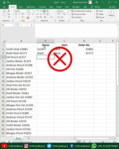 data Formatting in Excel #excel #mstechtricks #msoffice #mstechtricks #exceltips