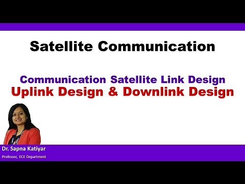 Satellite Communication - Uplink Design & Downlink Design